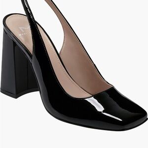 Marc Fisher LTD Onna Square Toe Slingback Pump (Women)